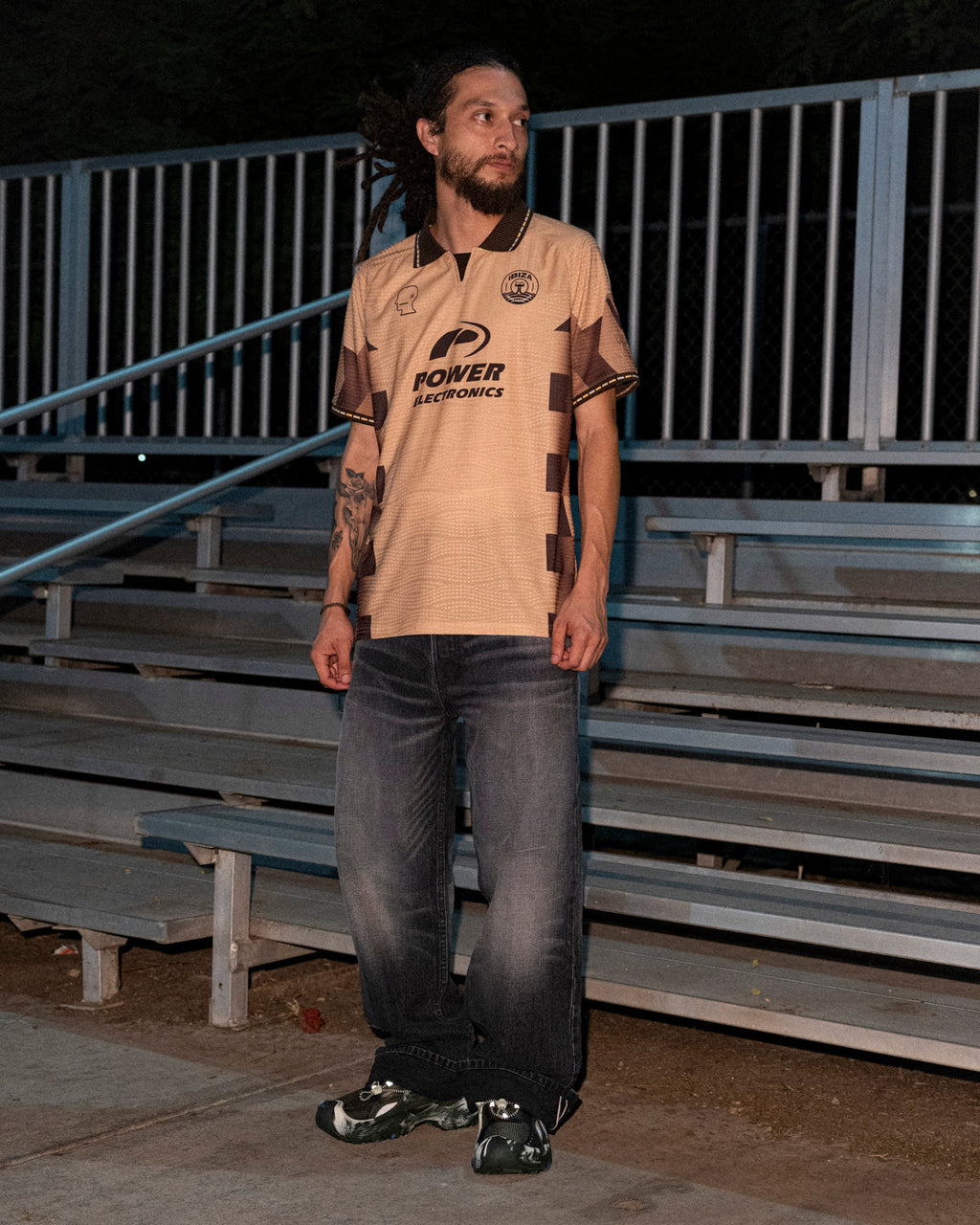 Brain DeadxUDI Third Kit Jersey - Brown 3