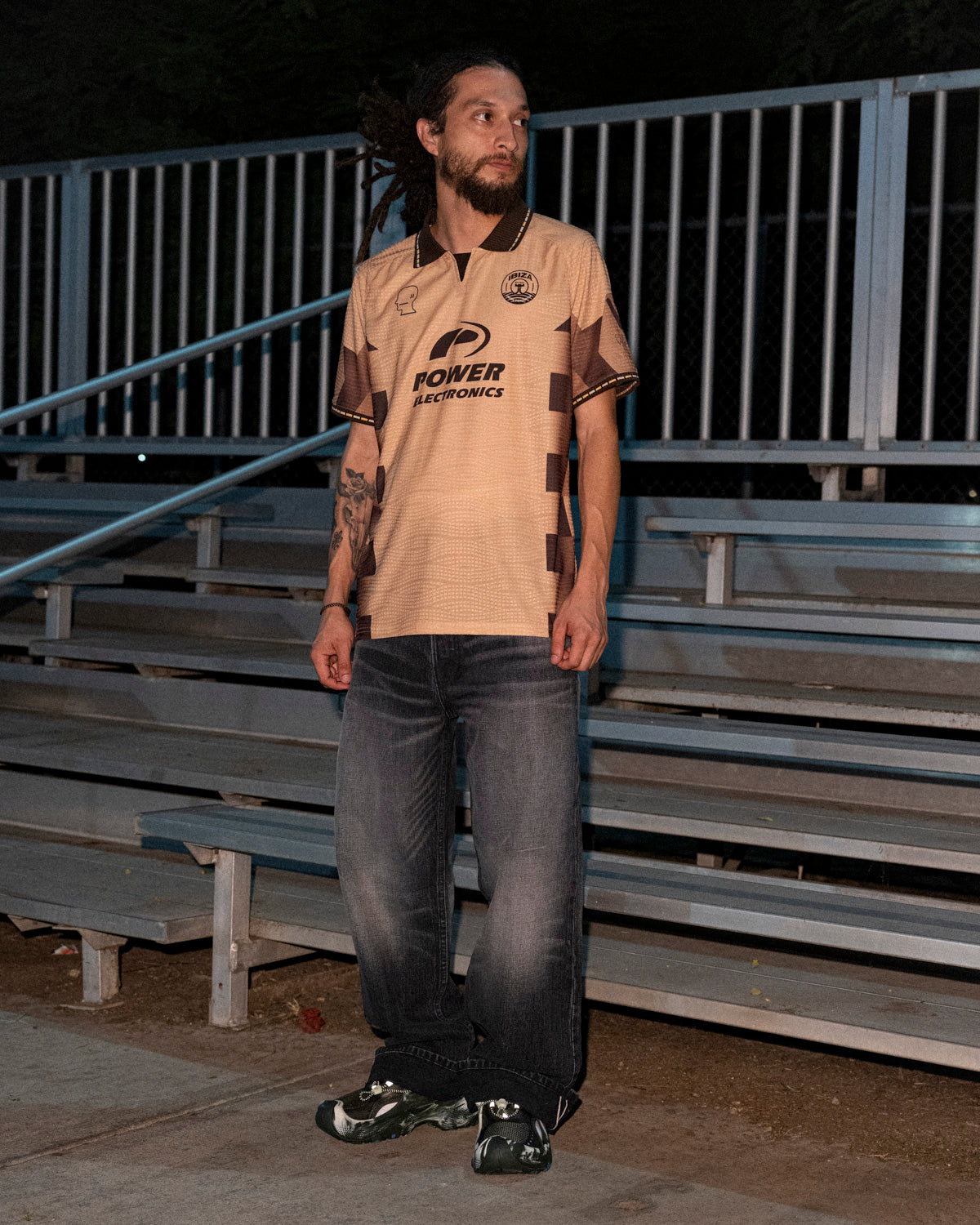 Brain DeadxUDI Third Kit Jersey - Brown 3