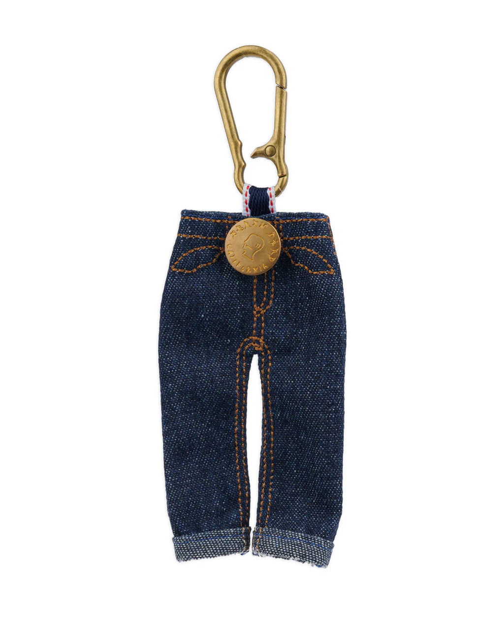 Type 00 Denim Keychain Charm - Indigo 1