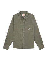 BB CALIFORNIA CHECK OXFORD BUTTON UP SHIRT - GREEN 1