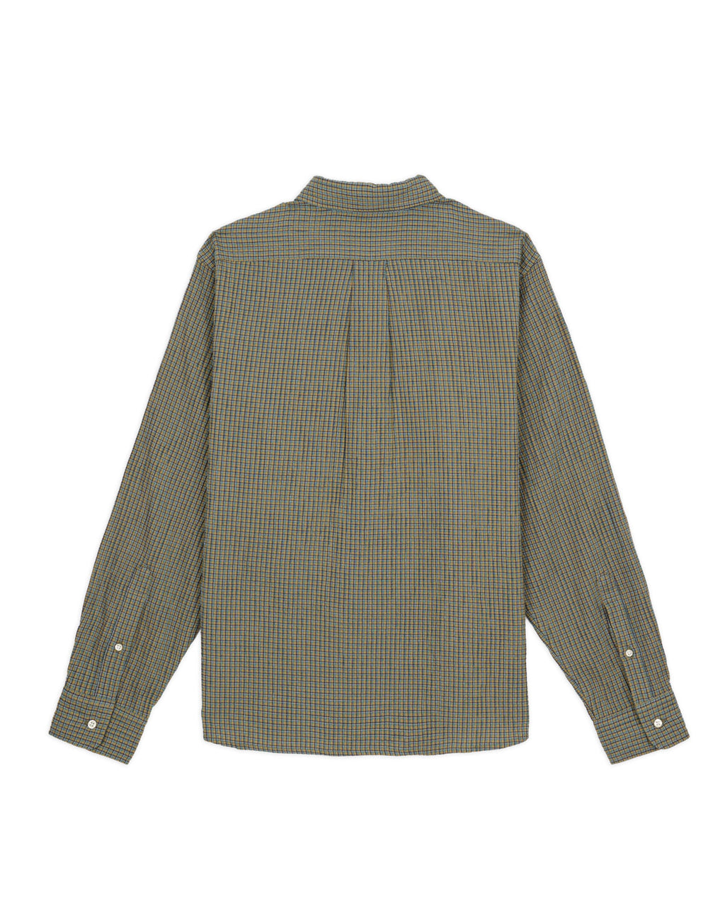 BB CALIFORNIA CHECK OXFORD BUTTON UP SHIRT - GREEN 2