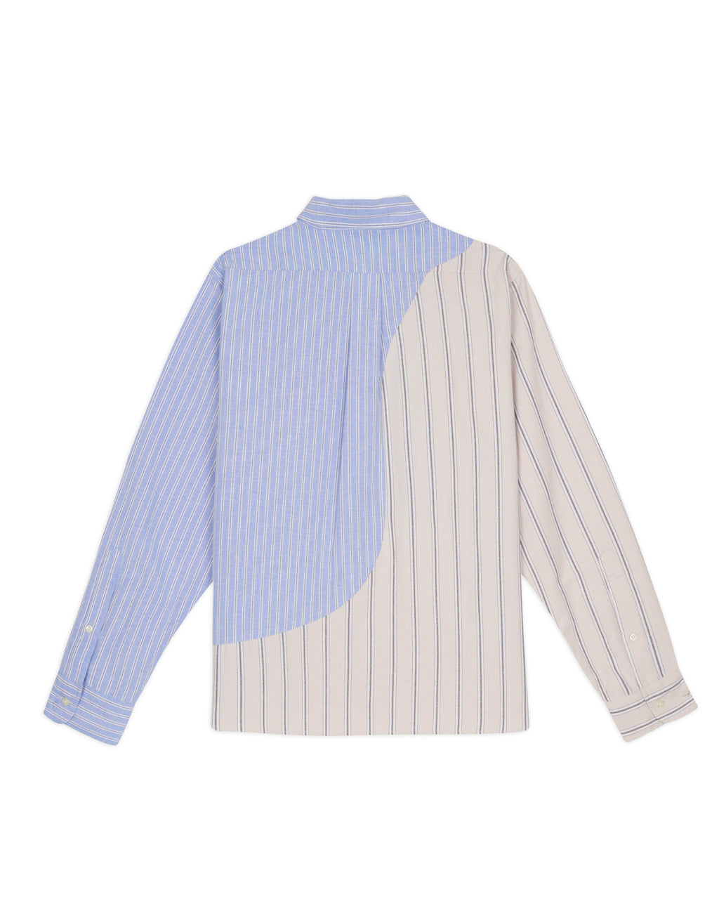 BB CALIFORNIA ORGANIC PANEL OXFORD BUTTON UP - LIGHT BLUE 2
