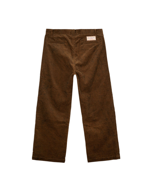 BB CALIFORNIA PLEATED TROUSER - BROWN 2