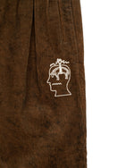 BB CALIFORNIA PLEATED TROUSER - BROWN 3