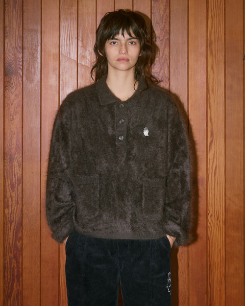 BB CALIFORNIA PULLOVER SWEATER - CHARCOAL 2