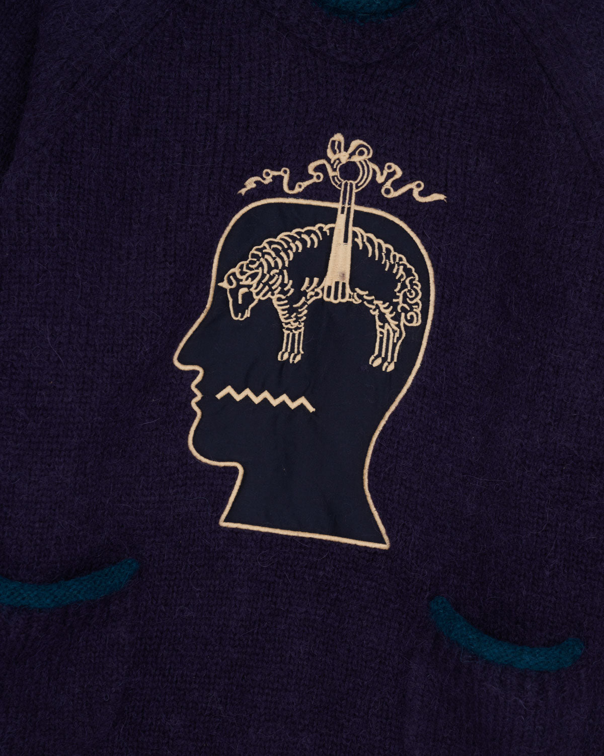 BB CALIFORNIA ROLLED NECK SWEATER - NAVY 3