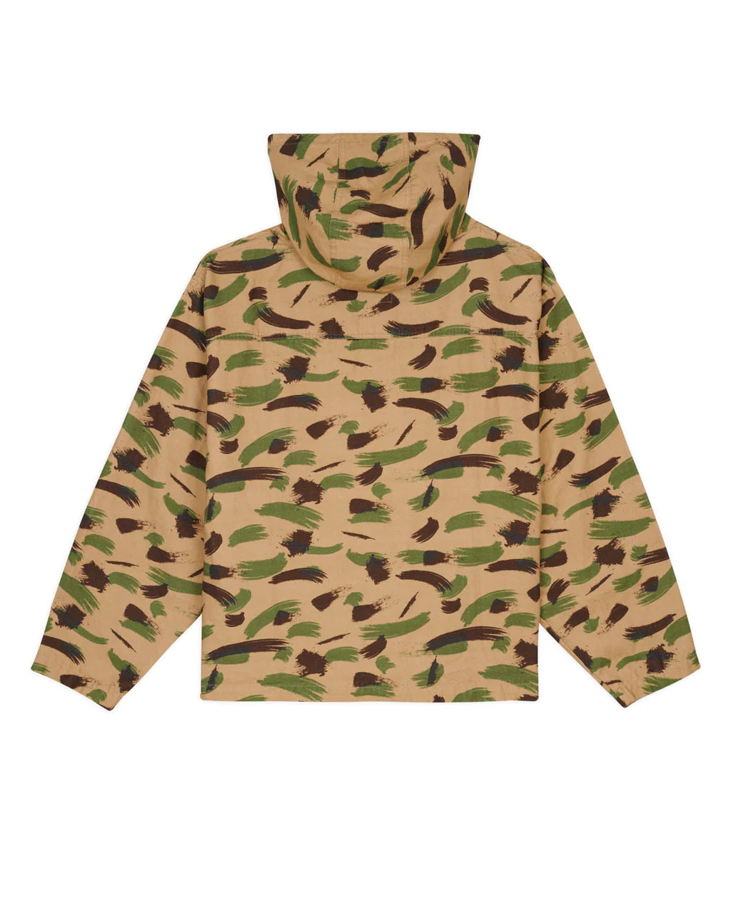 BRUSHSTROKE CAMO SMOCK - GREEN 6