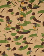 BRUSHSTROKE CAMO SMOCK - GREEN 7