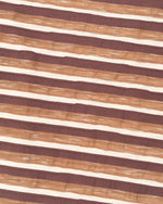 CASEY STRIPED T-SHIRT  - COFFEE 3