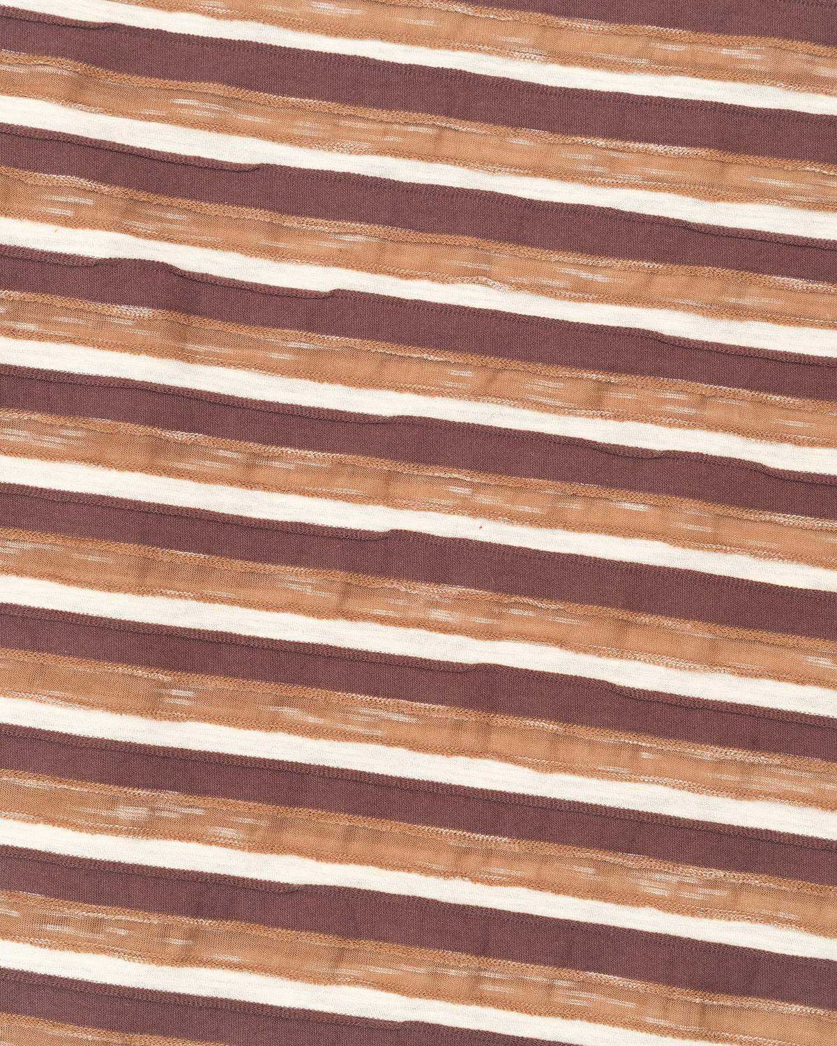 CASEY STRIPED T-SHIRT  - COFFEE 3