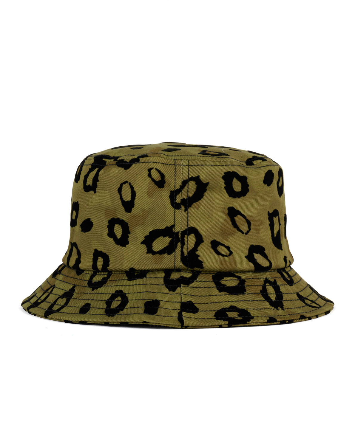 CANVAS BUCKET HAT - FLOCKED LEOPARD CAMO 3