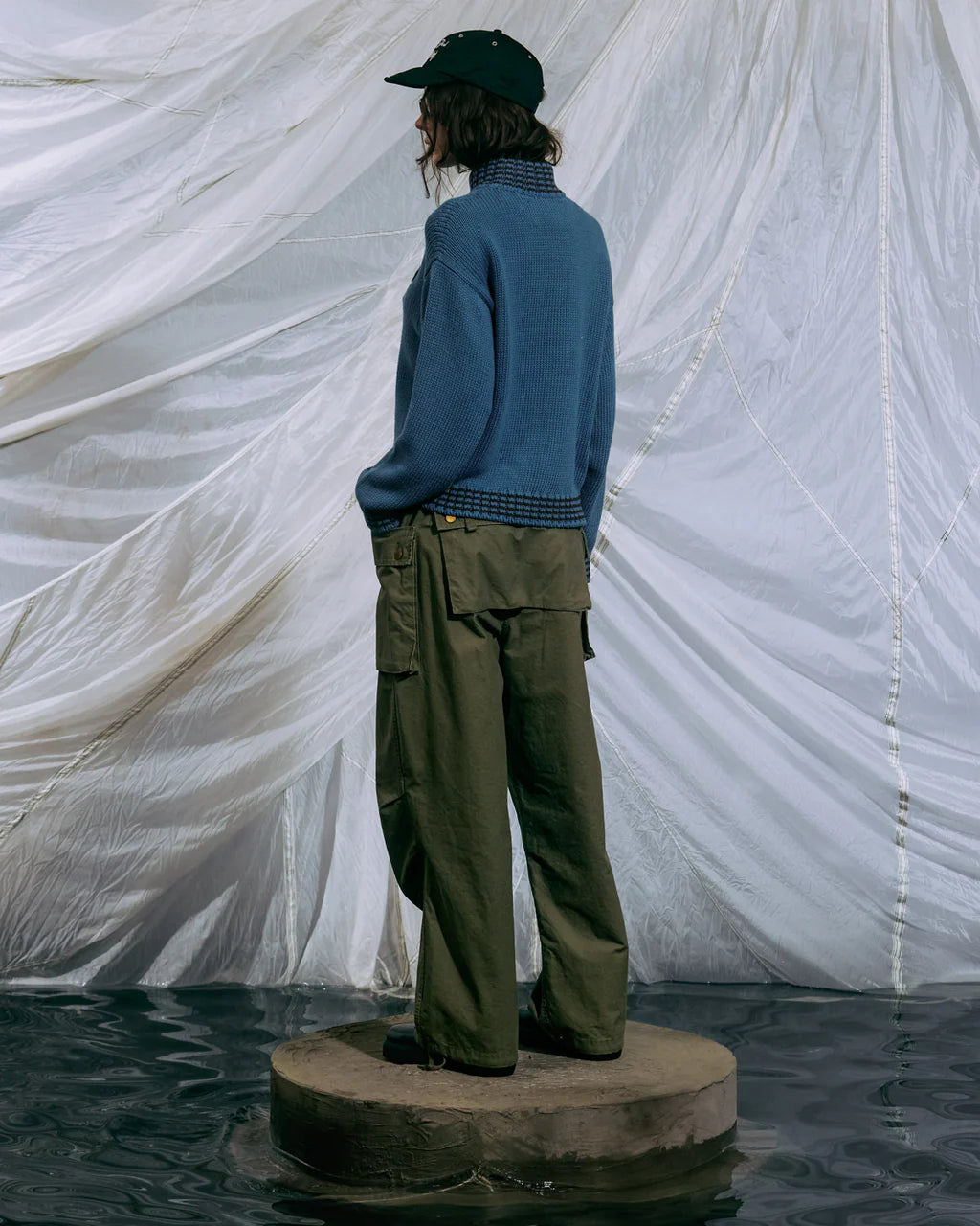 CANVAS OVERPANT - OLIVE 6