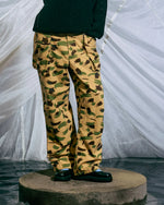 CANVAS OVERPANT  - BRUSHSTROKE CAMO 4