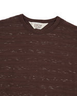 CASEY STRIPE LONG SLEEVE T-SHIRT - BROWN 2