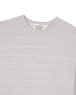 CASEY STRIPE LONG SLEEVE T-SHIRT - NATURAL 2