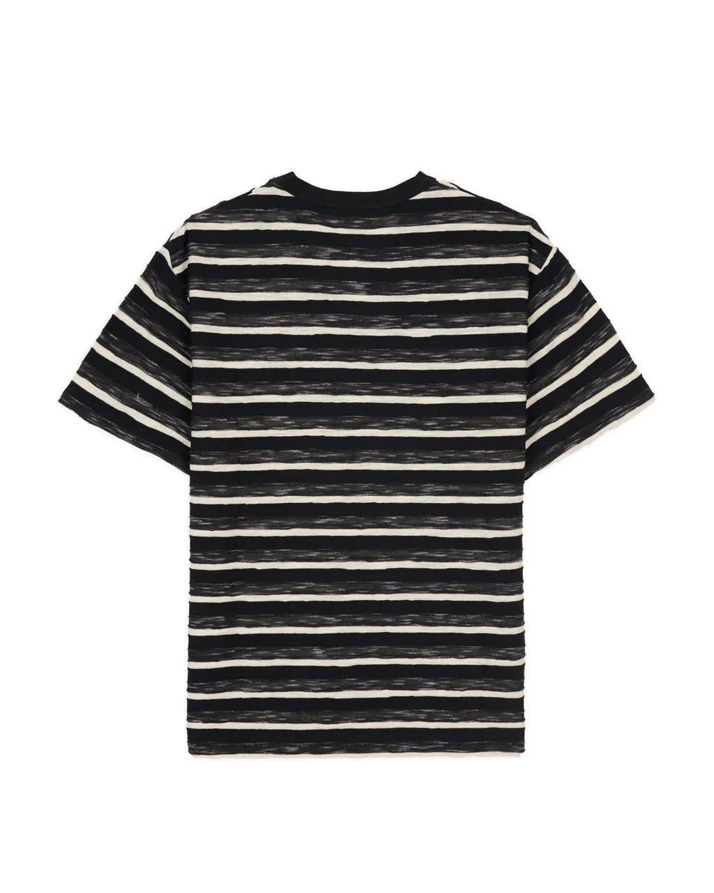 CASEY STRIPED T-SHIRT - BLACK 3