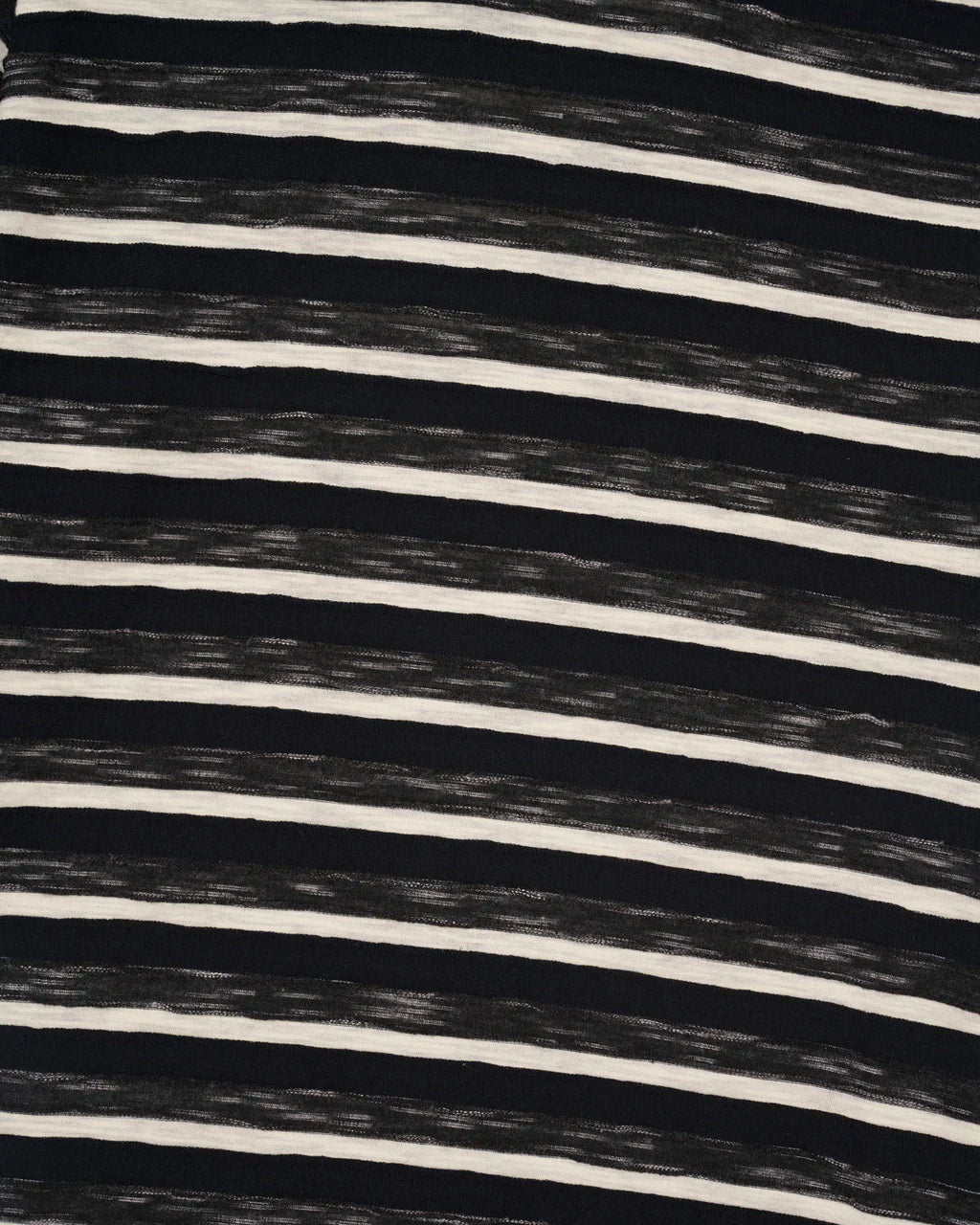 CASEY STRIPED T-SHIRT - BLACK 4