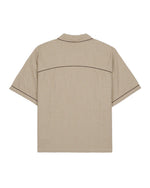 CHECK WESTERN SHIRT - TAUPE 5