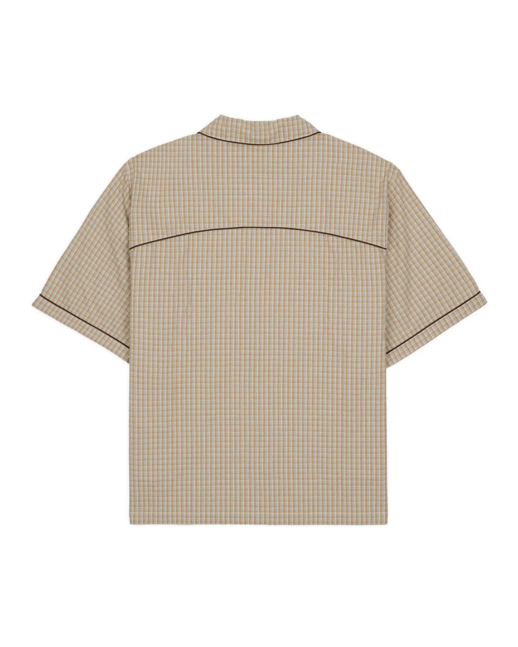 CHECK WESTERN SHIRT - TAUPE 5