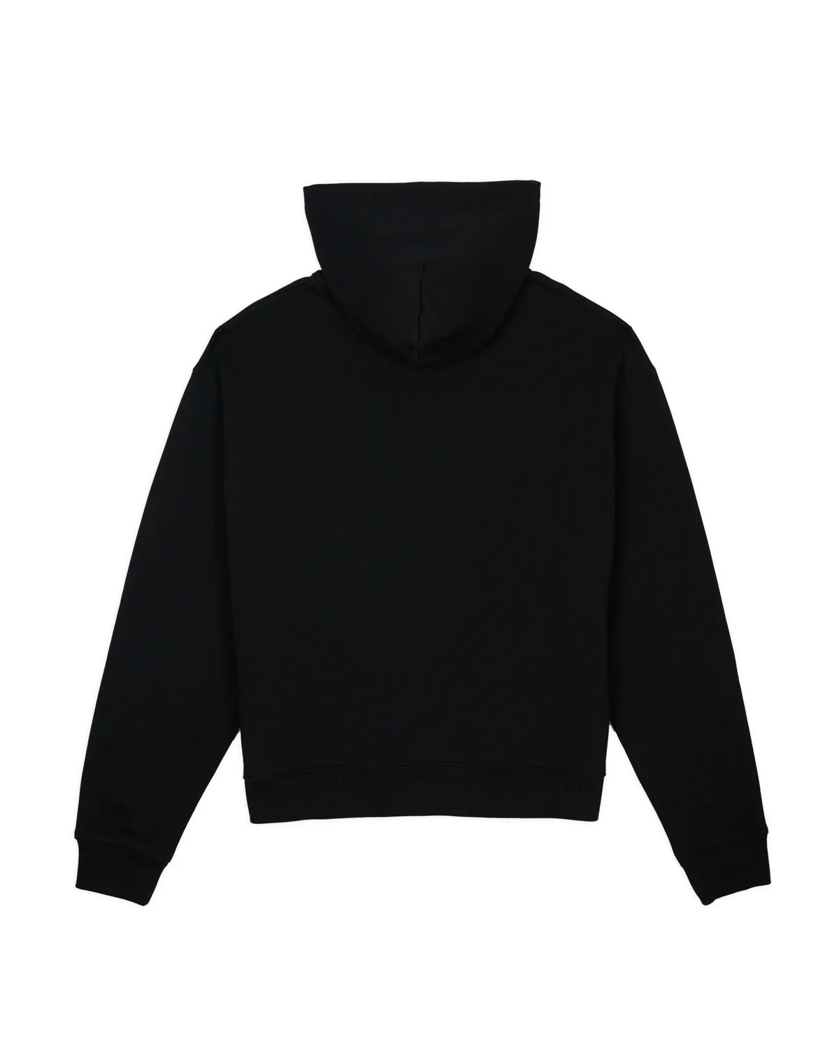 COLLEGIATE ZIP UP HOODIE - BLACK 2