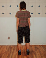 PUDU STRIPE BABY T-SHIRT - GREEN MULTI 3