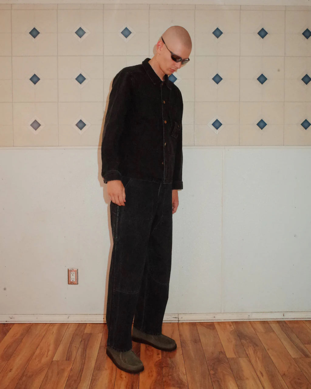 DENIM 37 WORK SHIRT - WASHED BLACK 3