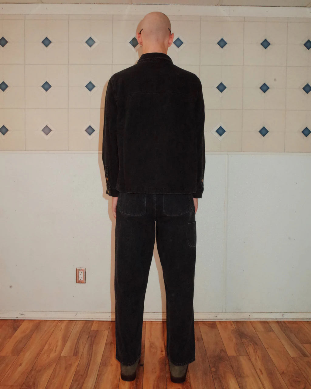 DENIM 37 WORK SHIRT - WASHED BLACK 4