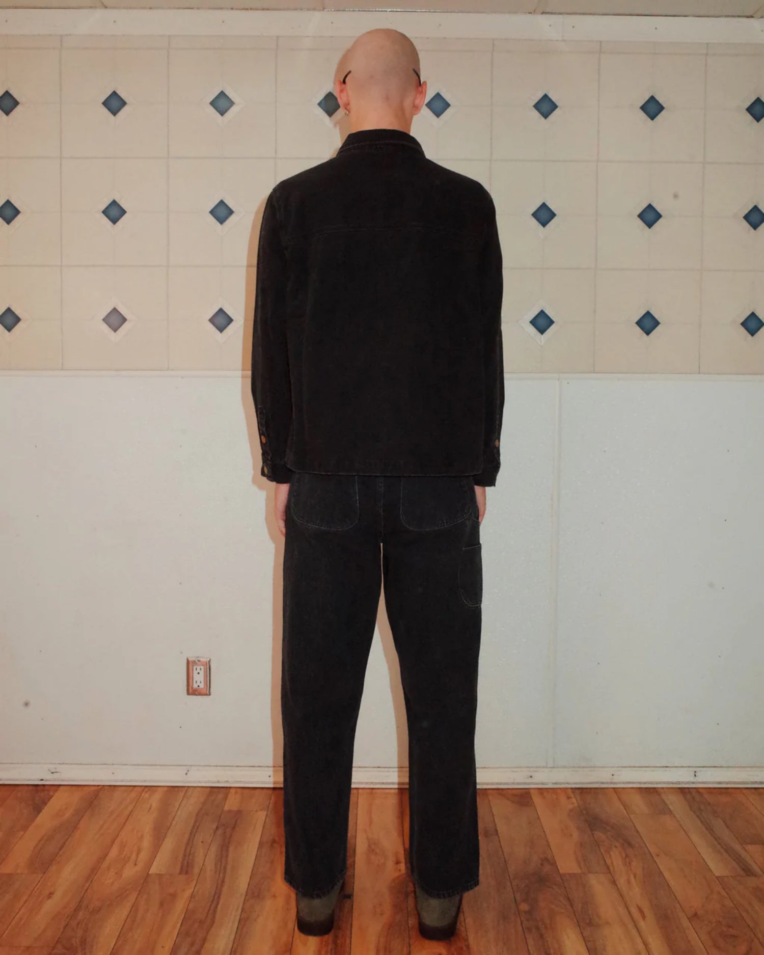 DENIM 37 WORK SHIRT - WASHED BLACK 4