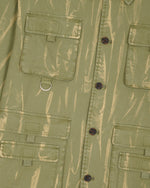 DISCHARGE FATIGUE OVERSHIRT - OLIVE 2