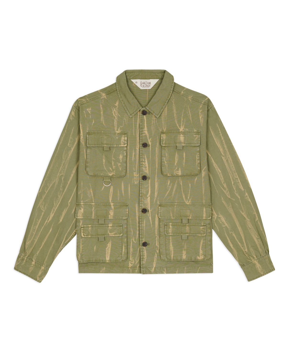 DISCHARGE FATIGUE OVERSHIRT - OLIVE 1