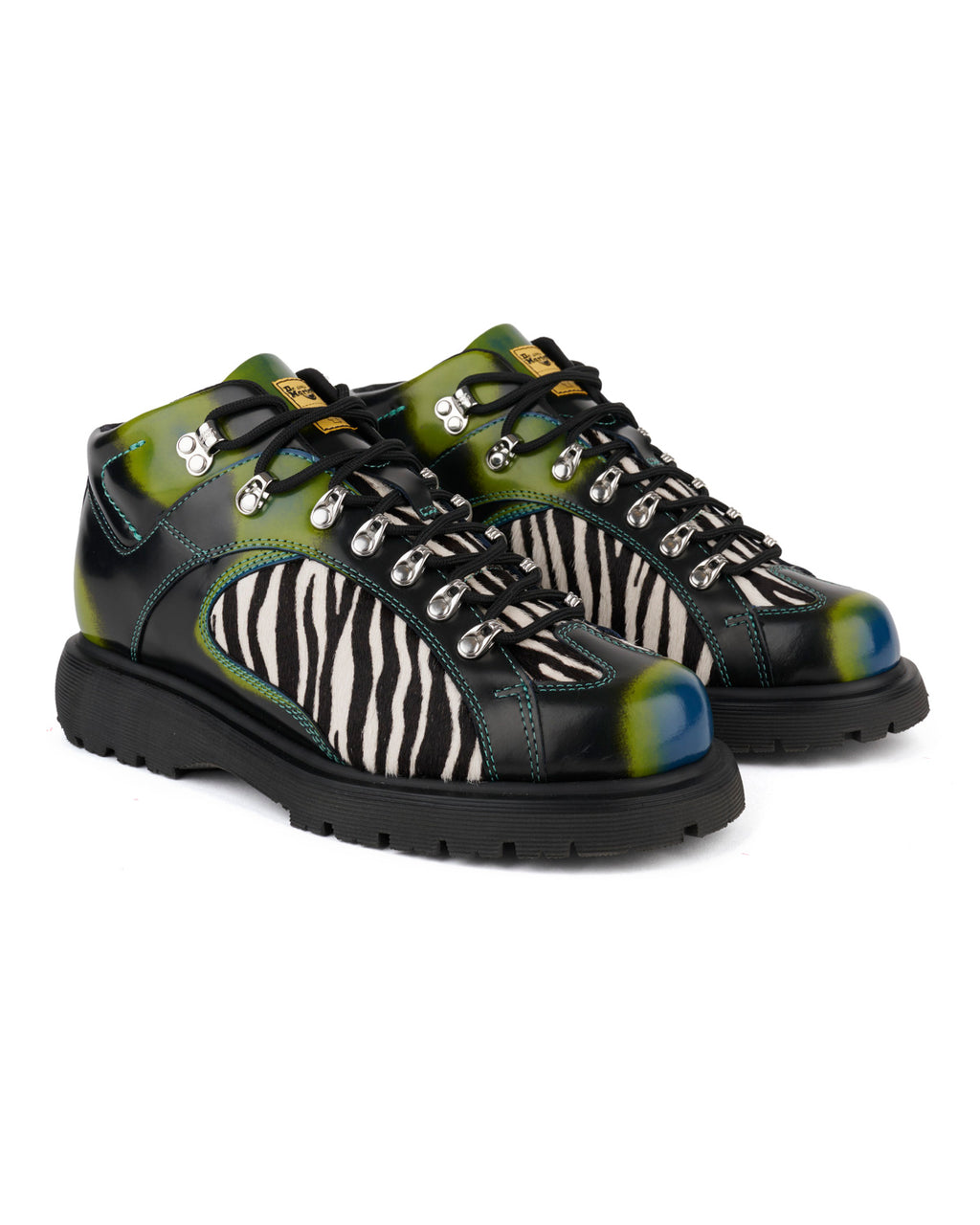 Dr. Martens x Brain Dead WAYBORNE BOOT - BLACK+MULTI 10