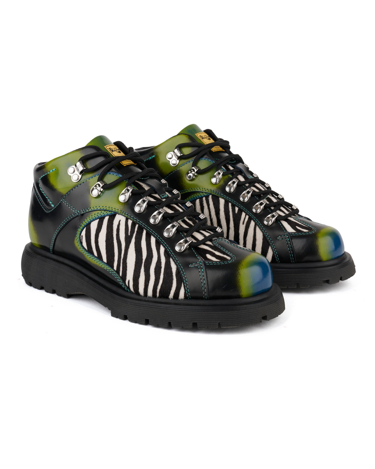 Dr. Martens x Brain Dead WAYBORNE BOOT - BLACK+MULTI 10