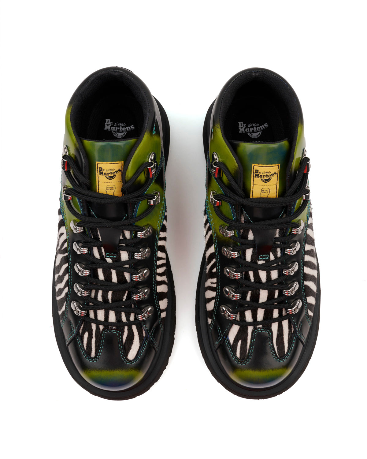 Dr. Martens x Brain Dead WAYBORNE BOOT - BLACK+MULTI 3