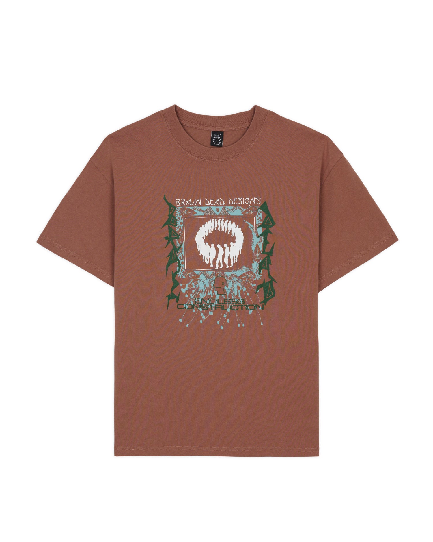 ENDLESS CONSTRUCTION T-SHIRT - NUTMEG 1