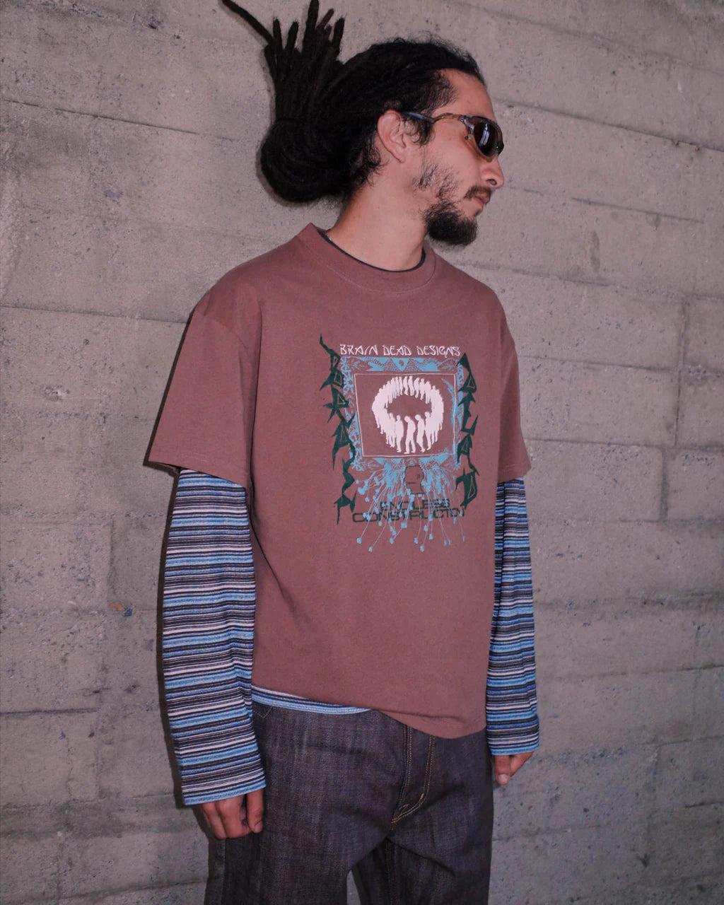 ENDLESS CONSTRUCTION T-SHIRT - NUTMEG 2