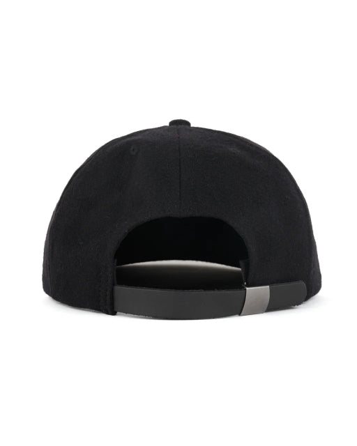 FLANNEL LOGOHEAD 6 PANEL HAT - BLACK 3