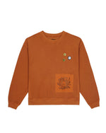 GARGOYLE CREWNECK - LIGHT BROWN 1