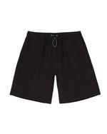 GINGHAM SHORTS  - BLACK 1
