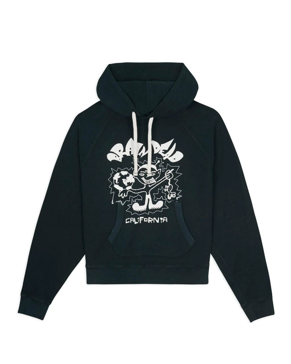 GLOBAL SHOCK HOODIE - FOREST GREEN