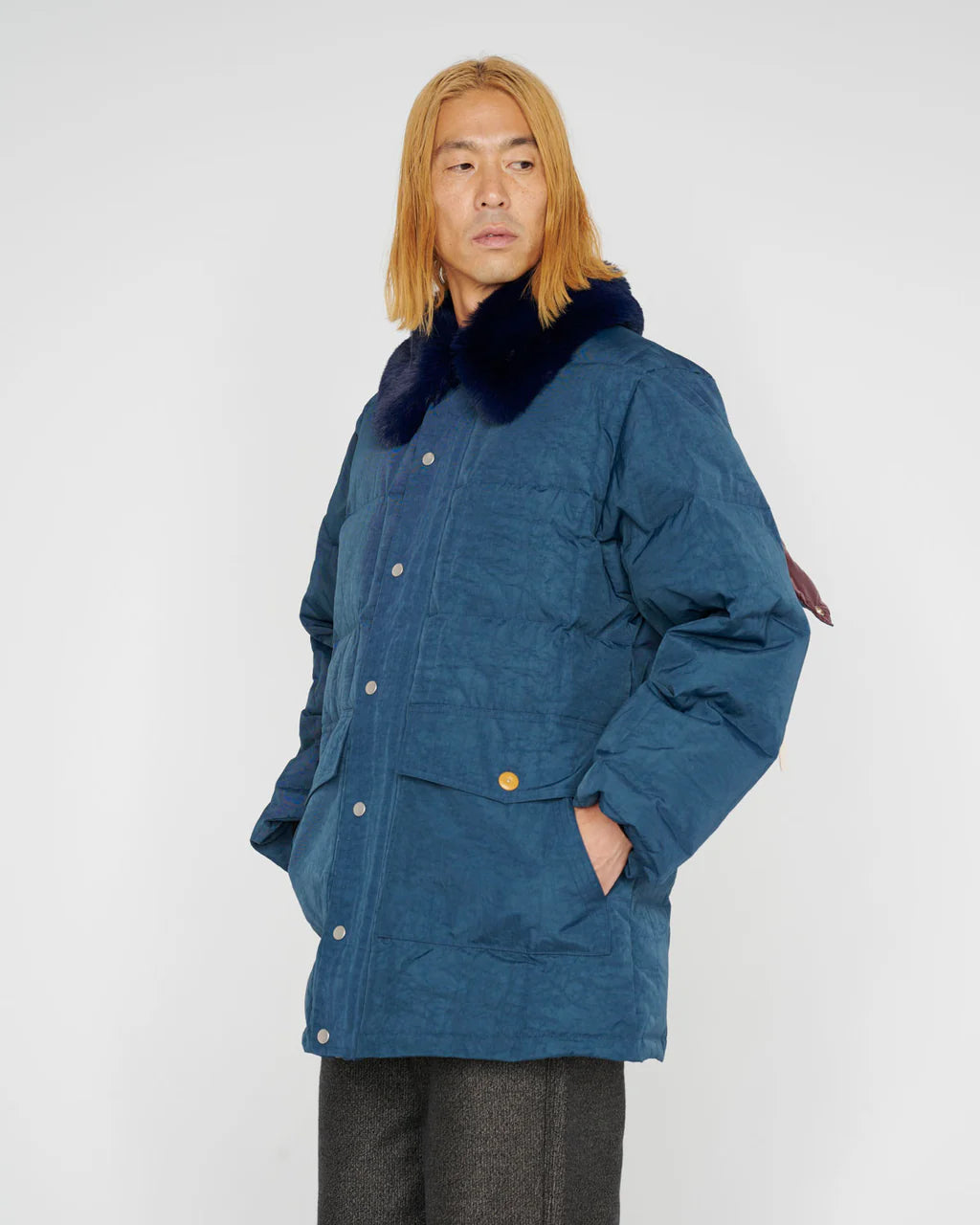 HOMAGE PARKA - NAVY 8