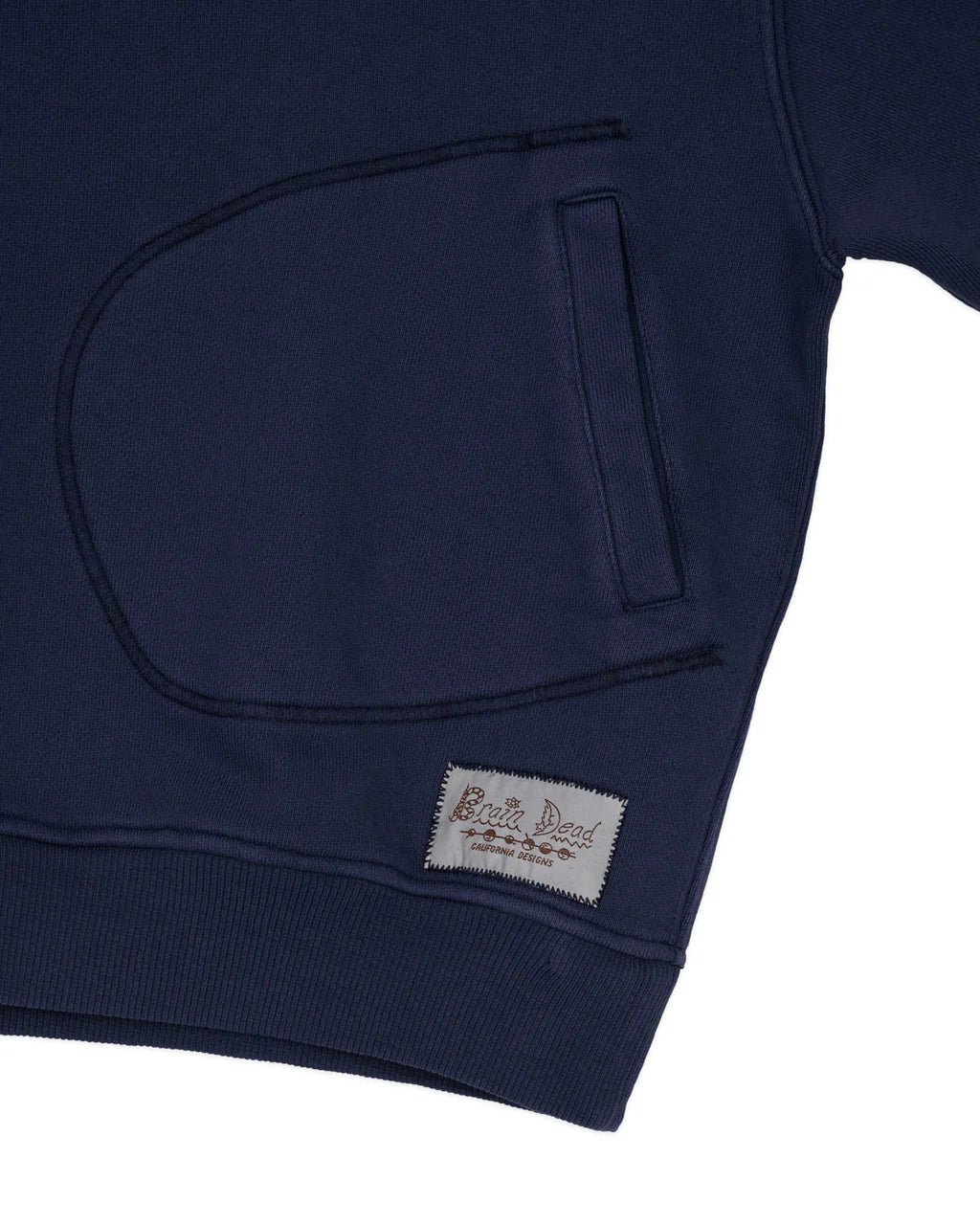 HALF ZIP COLLARED SWEATSHIRT - MIDNIGHT 6