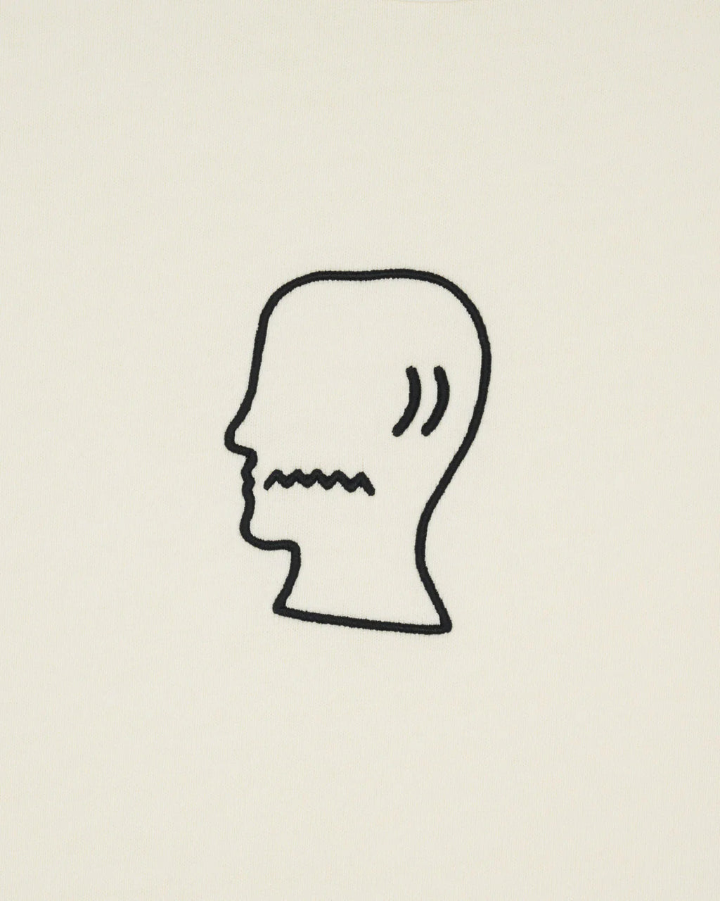 HEAVYWEIGHT 3D EMBROIDERY LOGOHEAD T-SHIRT - NATURAL 3