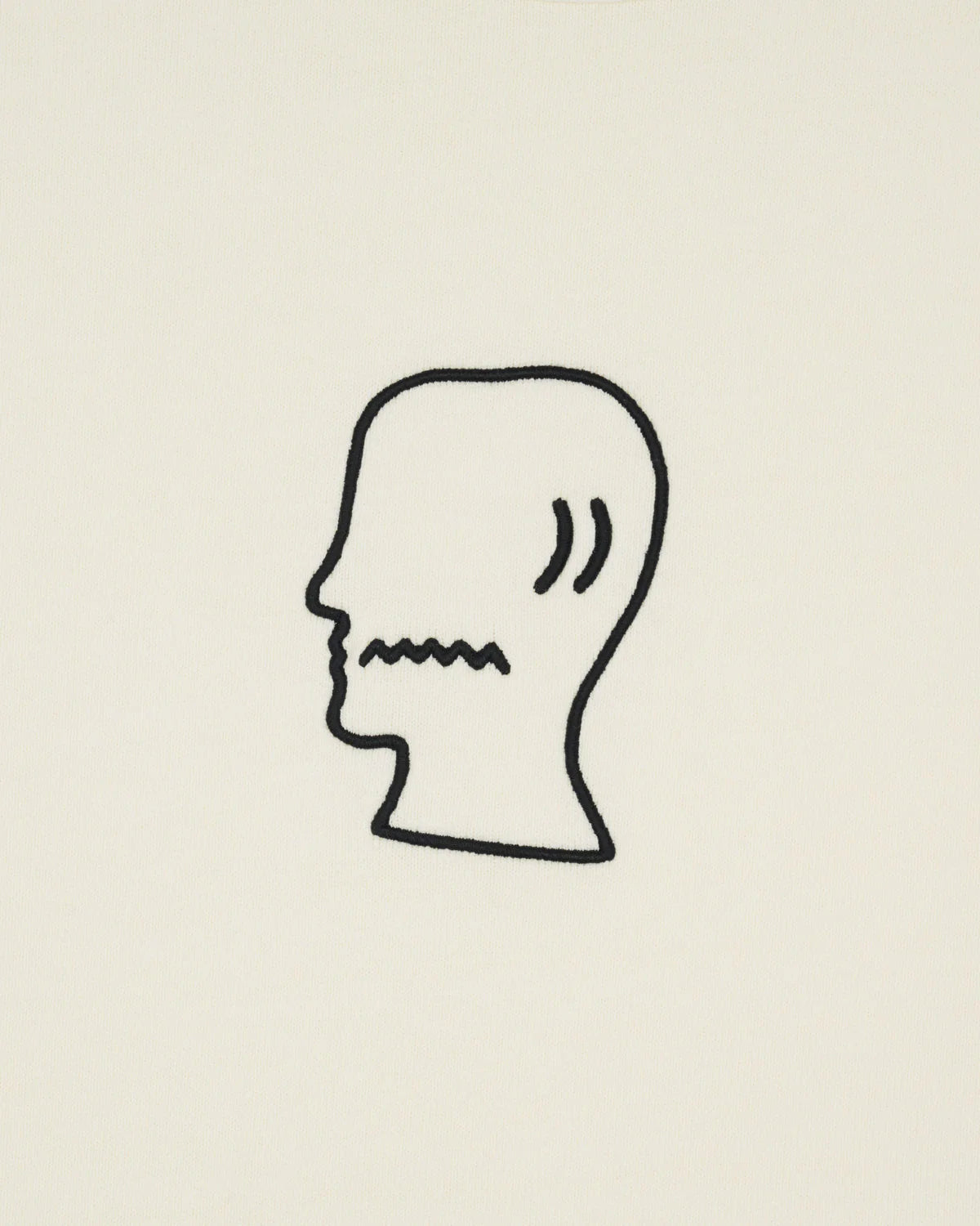 HEAVYWEIGHT 3D EMBROIDERY LOGOHEAD T-SHIRT - NATURAL 3