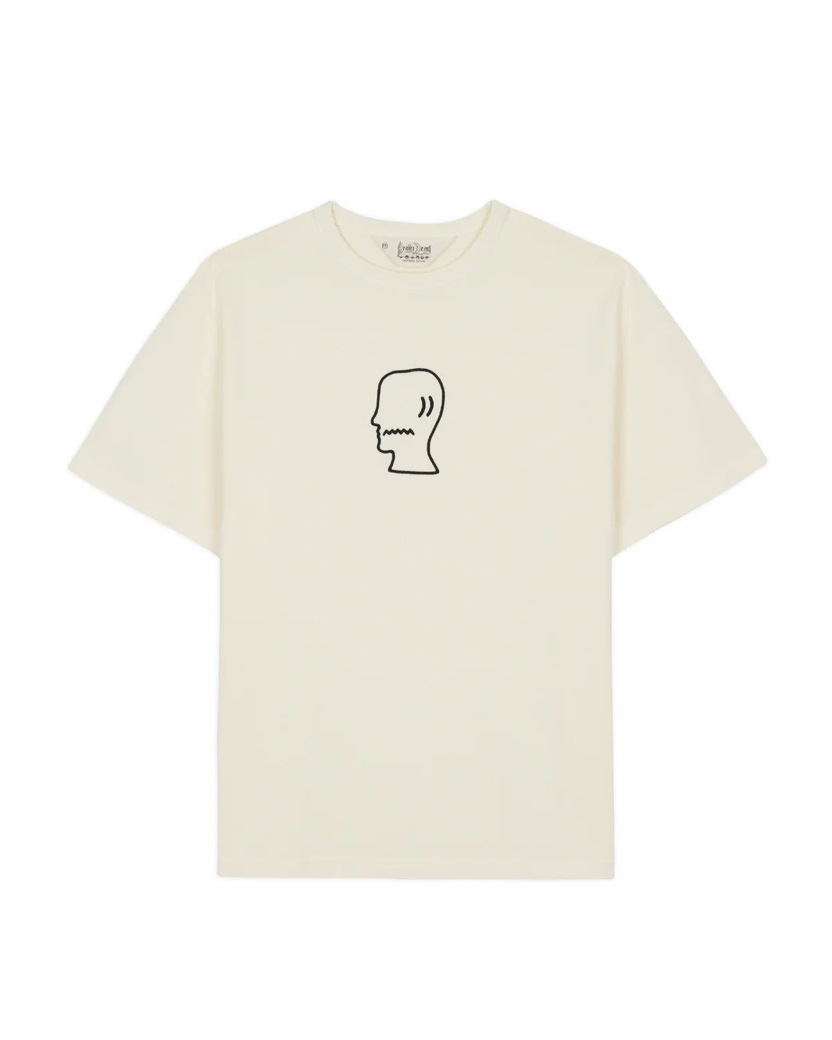 HEAVYWEIGHT 3D EMBROIDERY LOGOHEAD T-SHIRT - NATURAL 1