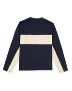 HEAVYWEIGHT PANELED LONG SLEEVE SHIRT - NAVY 8