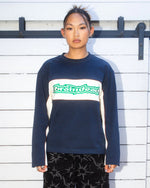 HEAVYWEIGHT PANELED LONG SLEEVE SHIRT - NAVY 2