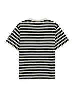 HEAVYWEIGHT STRIPE T-SHIRT - BLACK 5