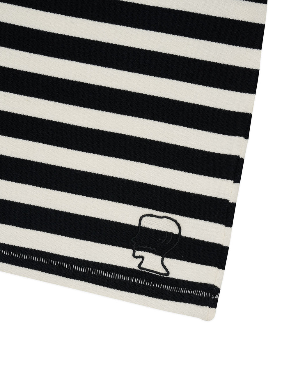 HEAVYWEIGHT STRIPE T-SHIRT - BLACK 6