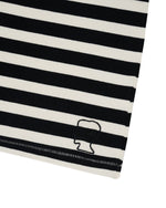 HEAVYWEIGHT STRIPE T-SHIRT - BLACK 6