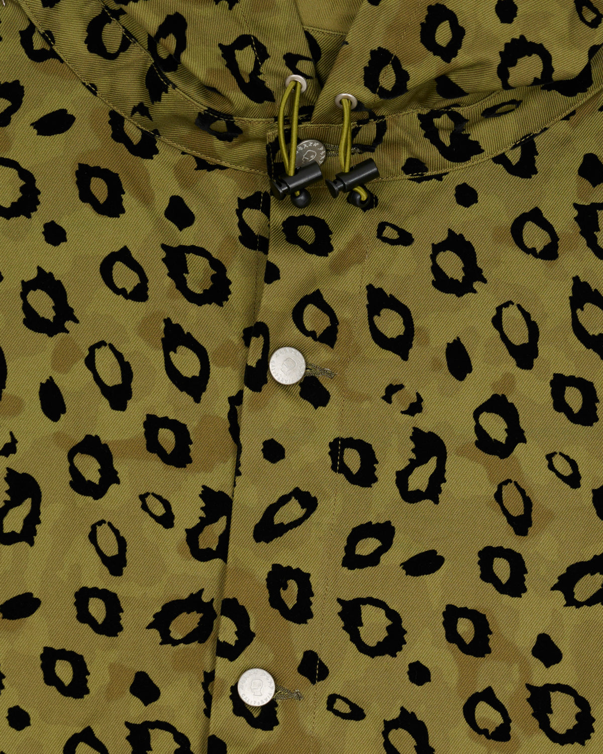 HOODED CHORE COAT - FLOCKED LEOPARD CAMO 2
